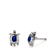 Ohrstecker Silber Lapislazuli