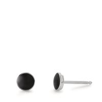 Ohrstecker Silber Onyx