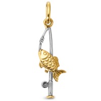 Anhänger 750/18 K Gelbgold 