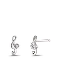 Ohrstecker Silber Zirkonia