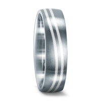Partnerring Edelstahl 