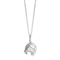 Halskette mit Anhänger Silber 