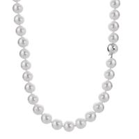 Collier 750/18 K Weissgold 