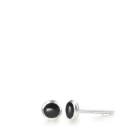Ohrstecker Silber Onyx