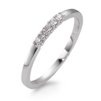 Memory Ring 750/18 K Weissgold Diamant