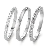 Ringset Silber Zirkonia
