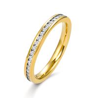 Memory Ring Edelstahl Zirkonia