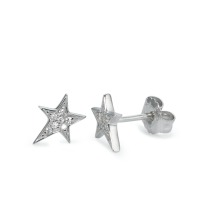 Ohrstecker Silber Zirkonia