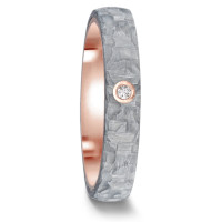 Partnerring 585/14 K Rotgold Diamant