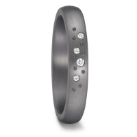 Partnerring 999 Tantal Diamant