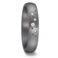 Partnerring 999 Tantal Diamant