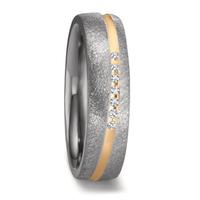 Partnerring 999 Tantal Diamant