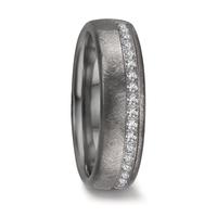 Partnerring 999 Tantal Diamant