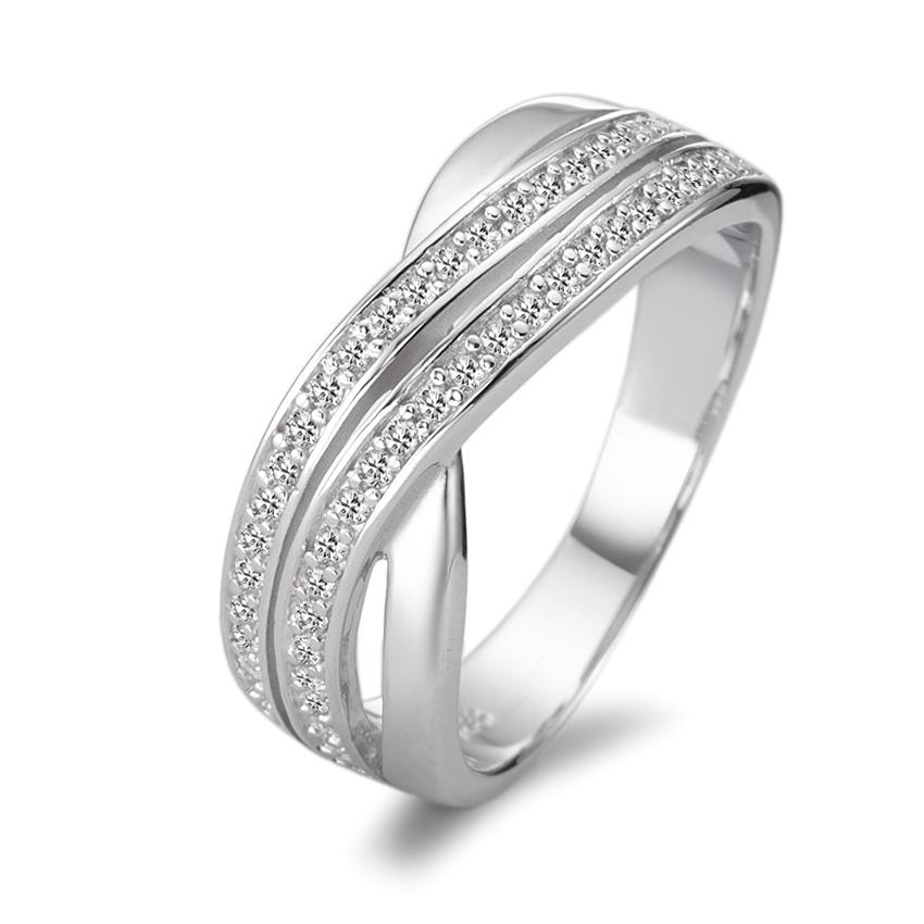 Fingerring Silber Zirkonia