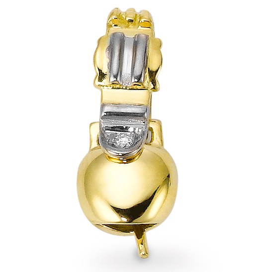 Anhänger 750/18 K Gelbgold Diamant