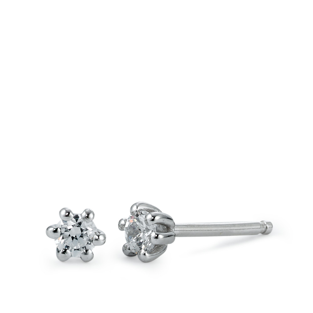 Ohrstecker Silber Zirkonia