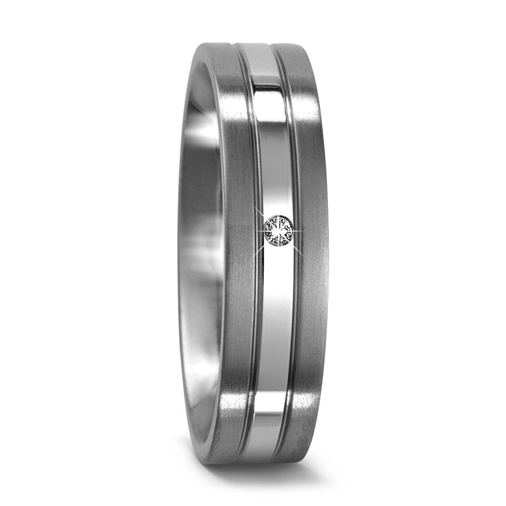 Partnerring Titan Diamant