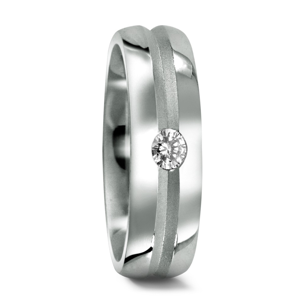 Partnerring 950 Platin Diamant