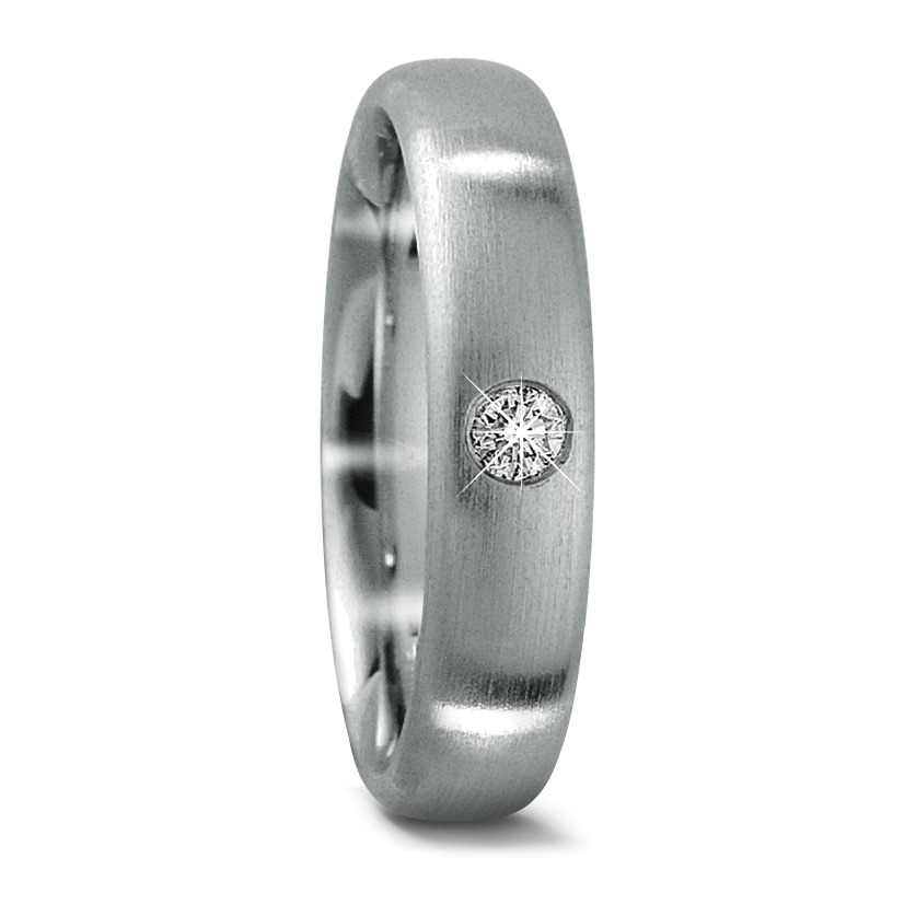 Partnerring 950 Platin Diamant