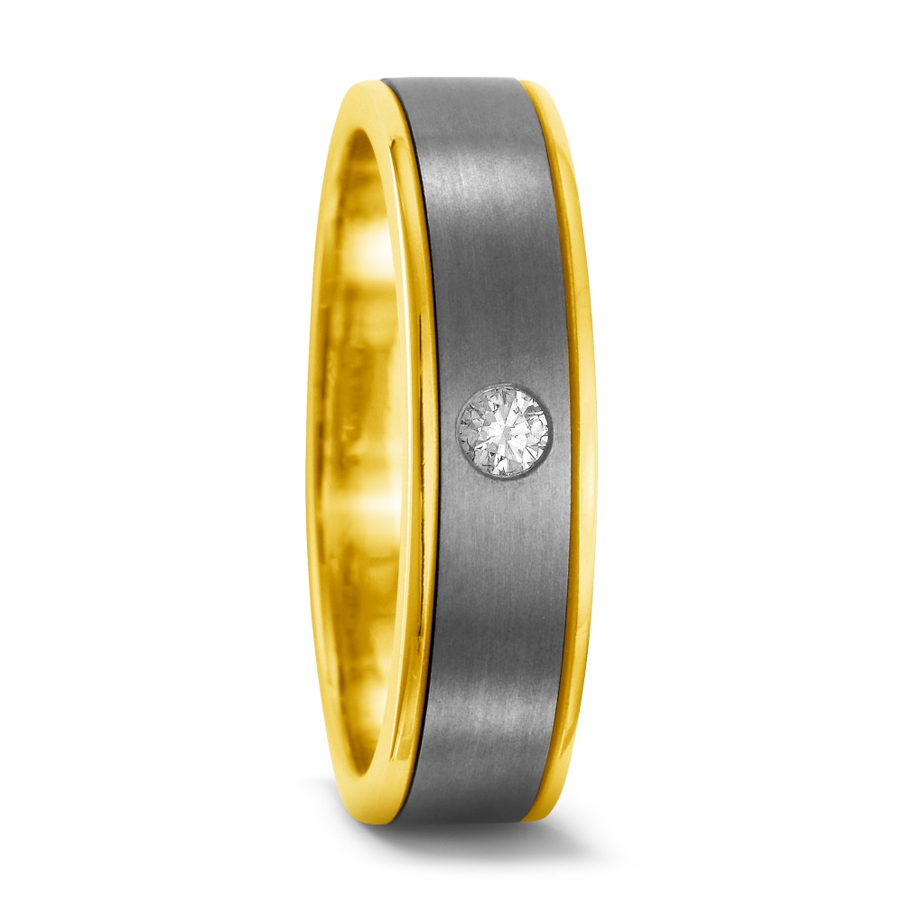 Partnerring Titan Diamant