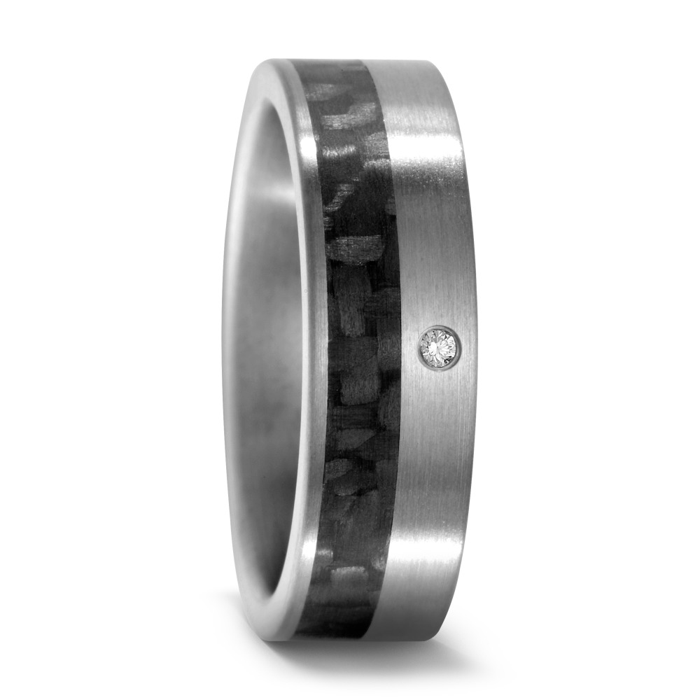Partnerring Titan Diamant