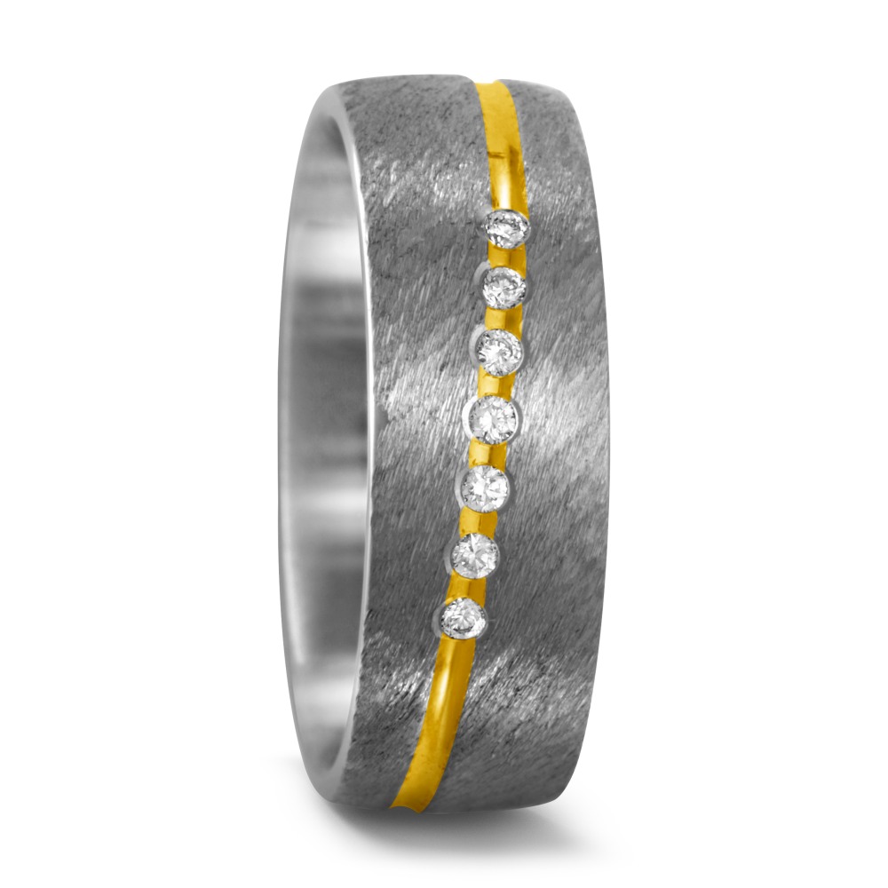 Partnerring Titan Diamant