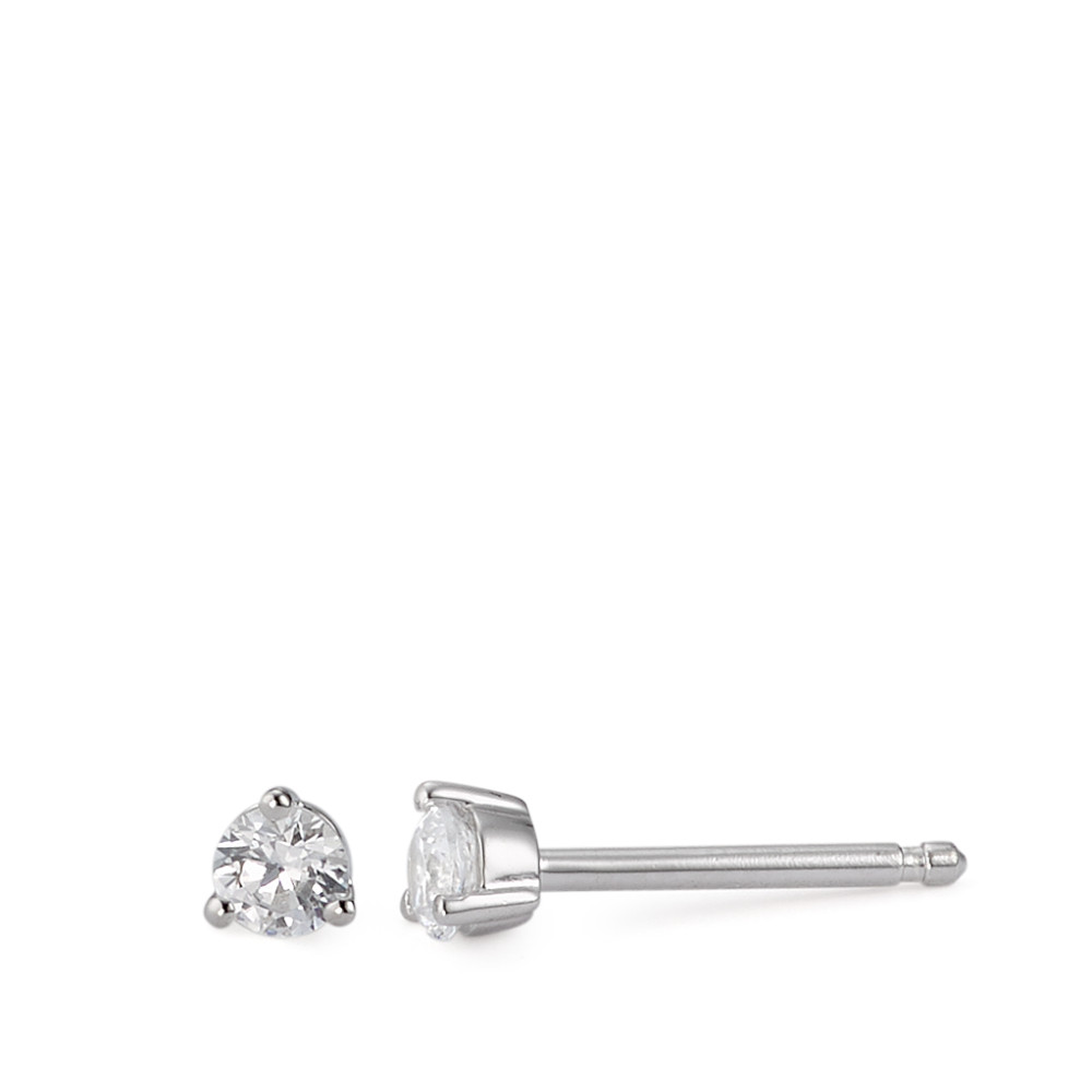 Ohrstecker Silber Zirkonia