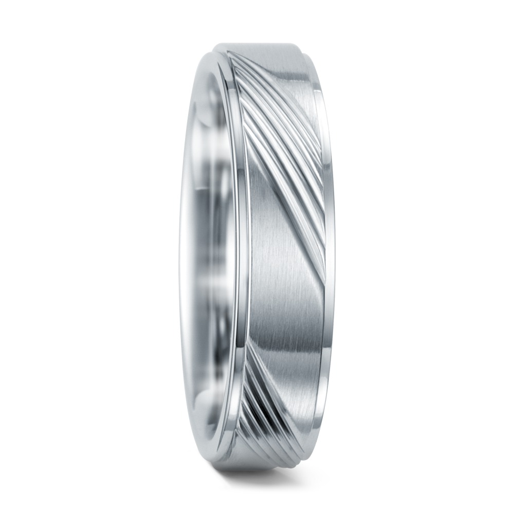 Partnerring Edelstahl 