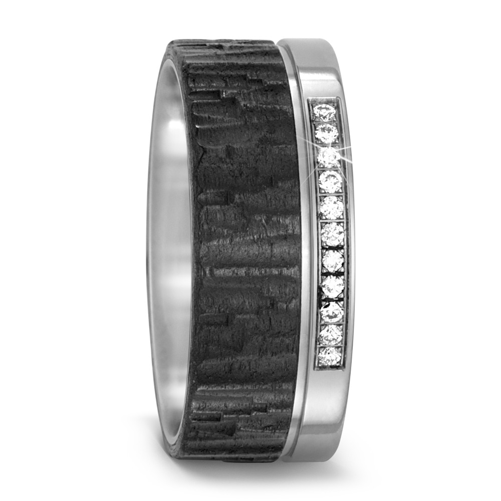 Partnerring Titan Diamant