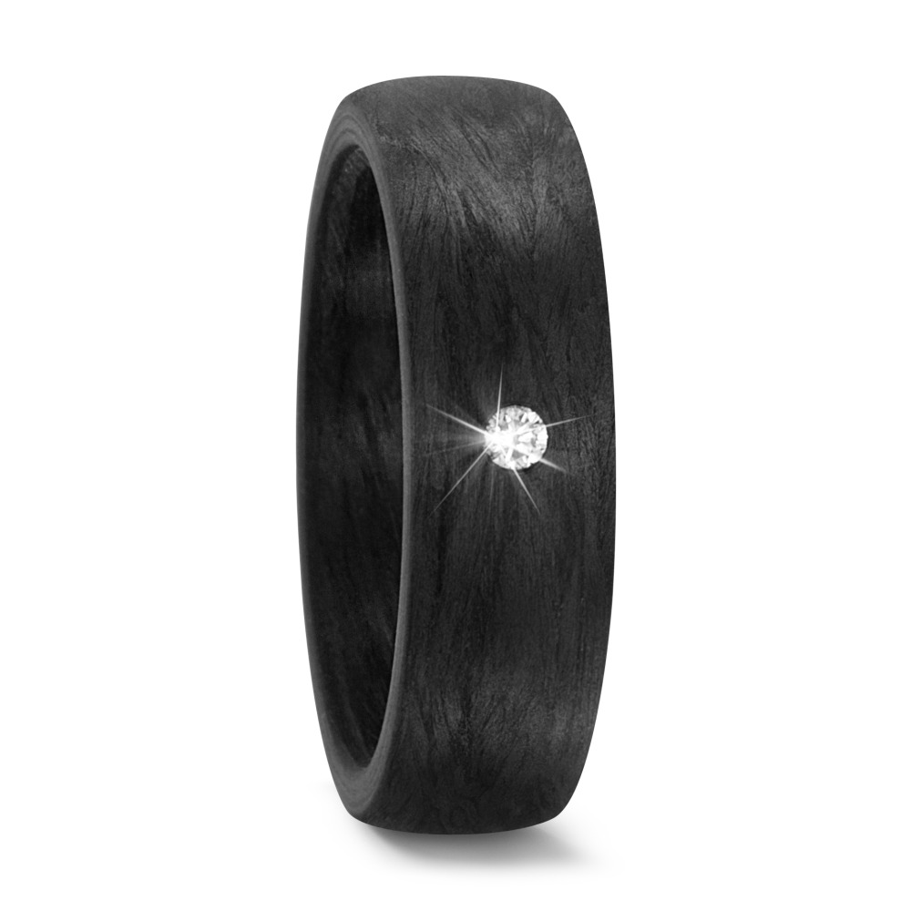 Fingerring Carbon Diamant