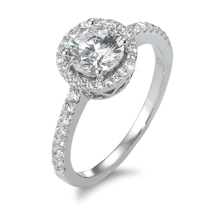 Fingerring Silber Zirkonia