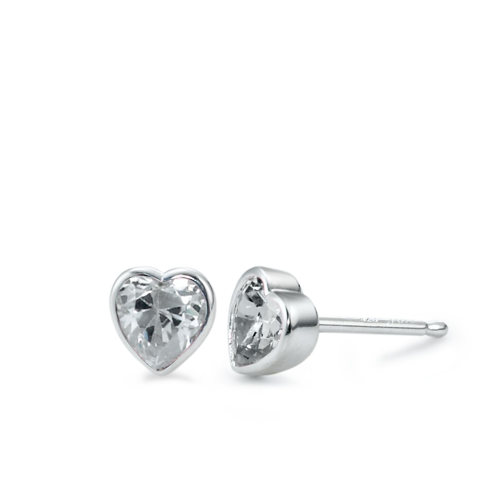 Ohrstecker Silber Zirkonia