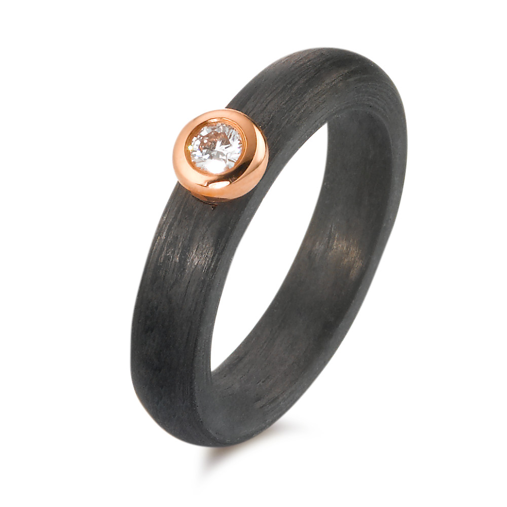 Fingerring Carbon Diamant