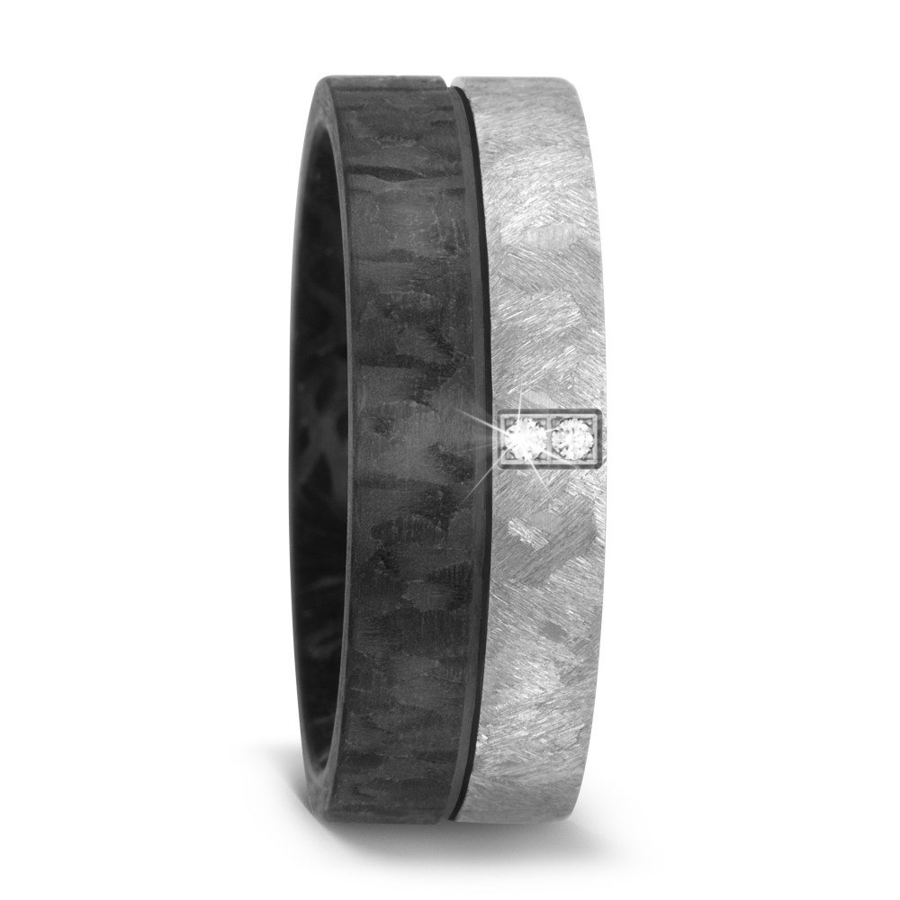 Partnerring Titan Diamant