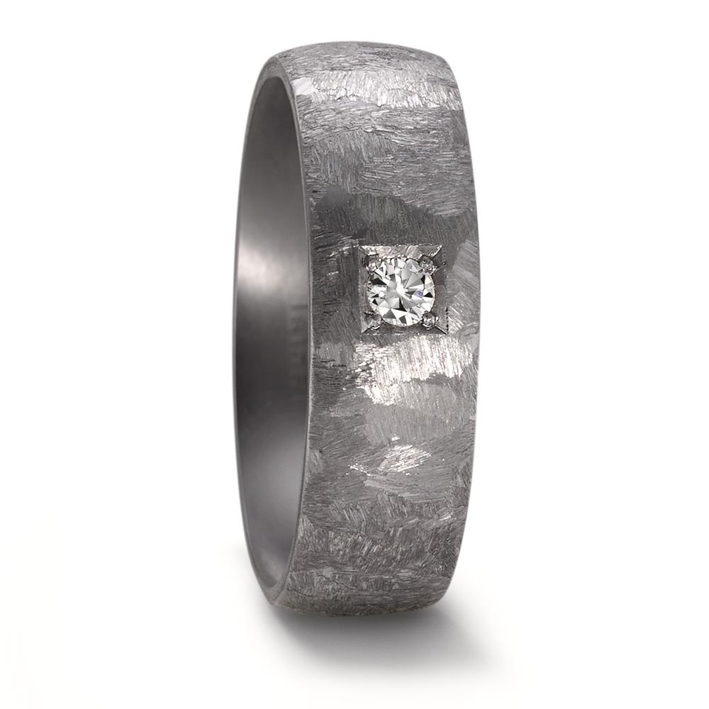 Partnerring 999 Tantal Diamant