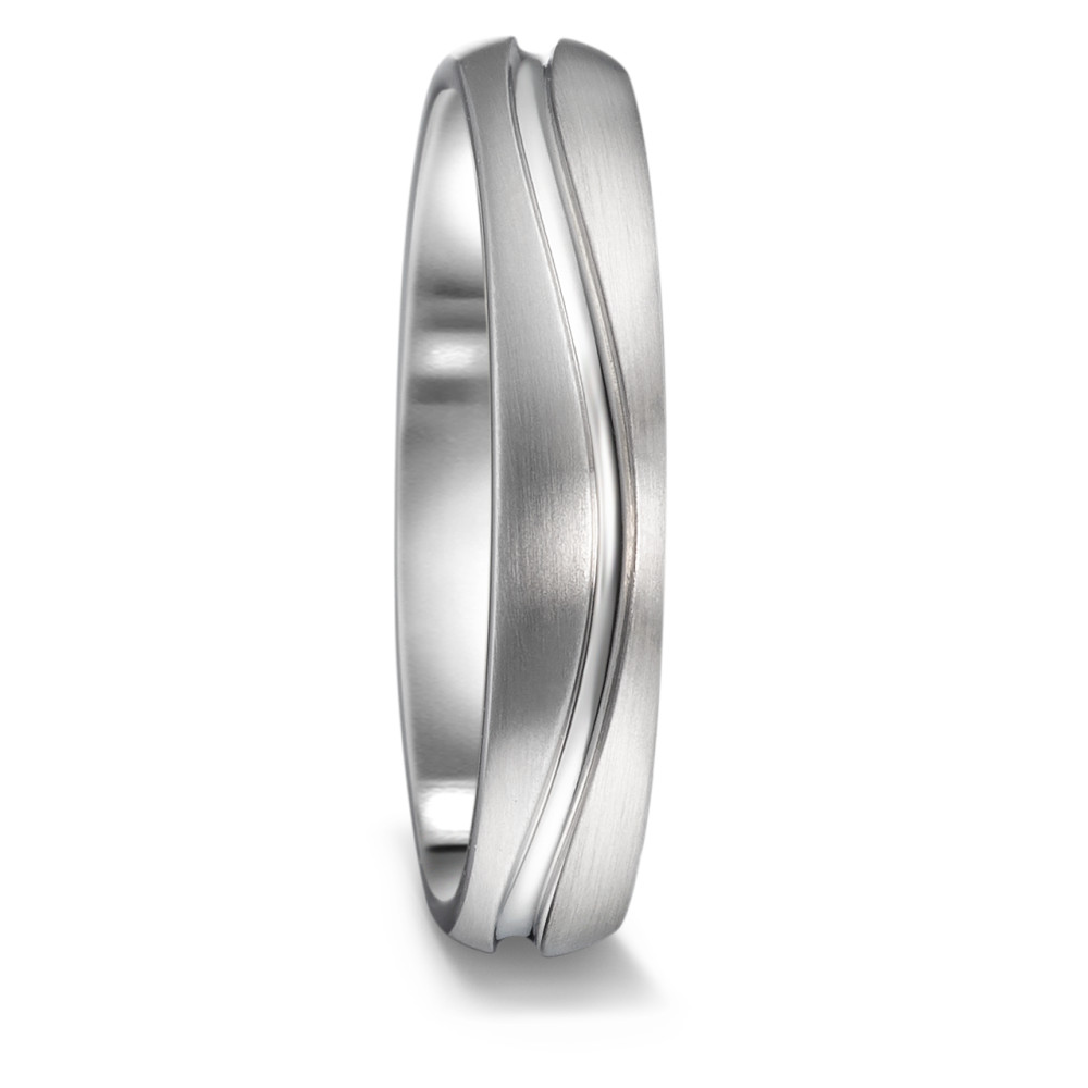Partnerring Edelstahl 