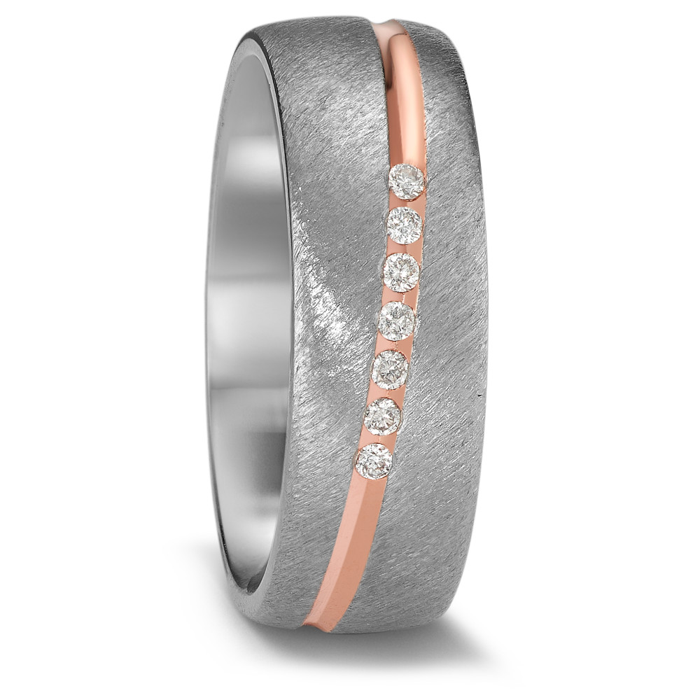 Partnerring Titan Diamant