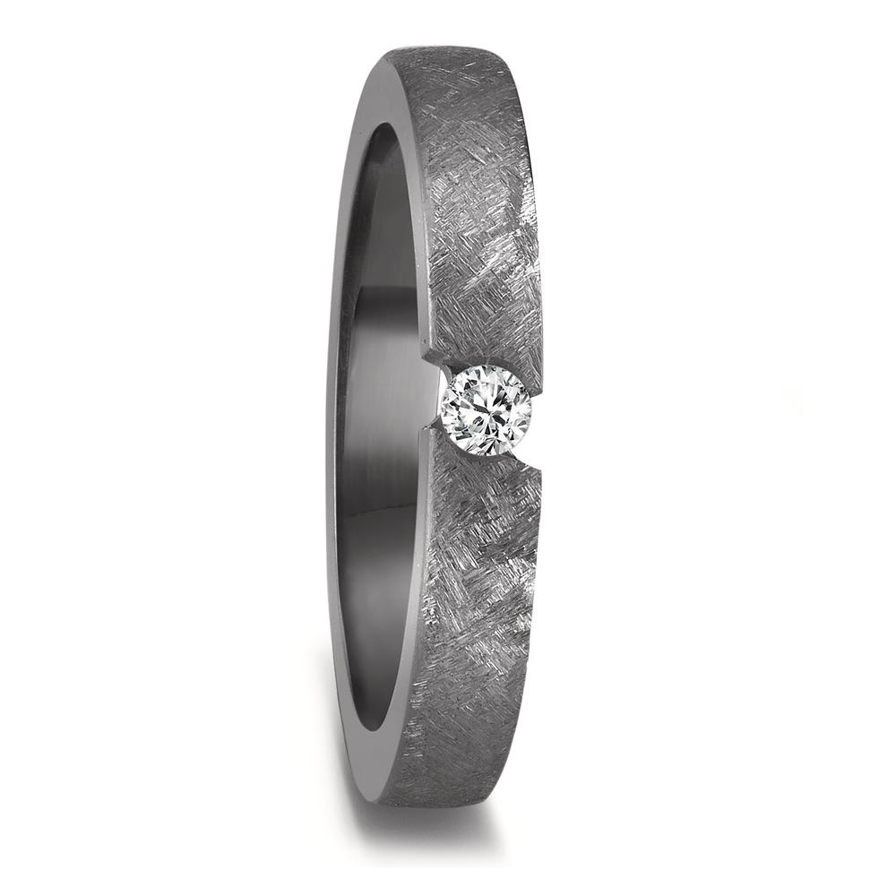 Partnerring 999 Tantal Diamant